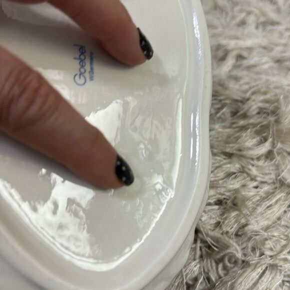 Vintage Goebel West Germany 57 303 20 Porcelain Swan Figurine Decor Planter - Picture 17 of 17